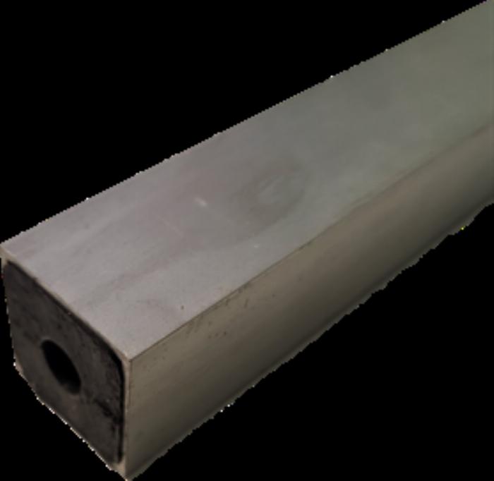 Conectores de tornillo para Barra cuadrada 25x25x1,5mm