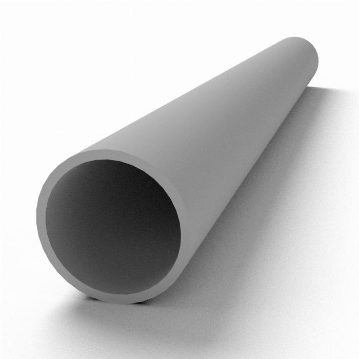 Tubos circular 40x1,5 anodizado