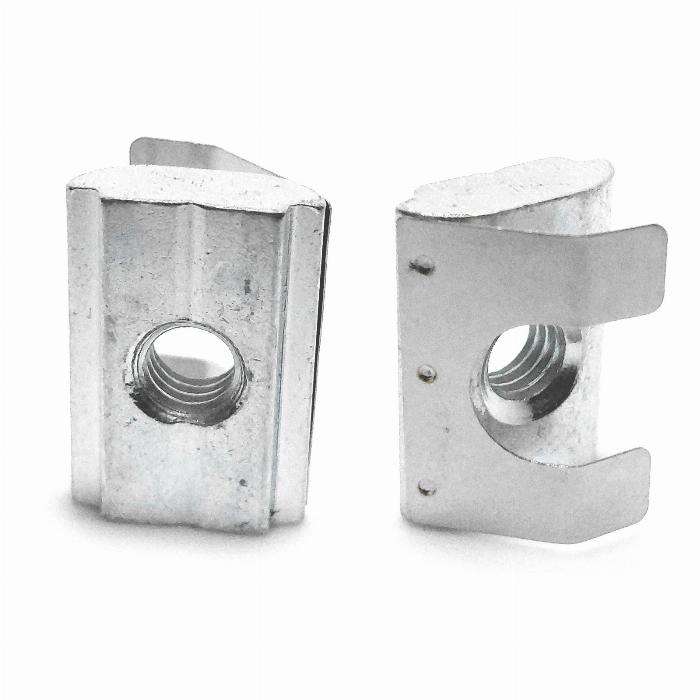 Slotted blocks with spring slot 10