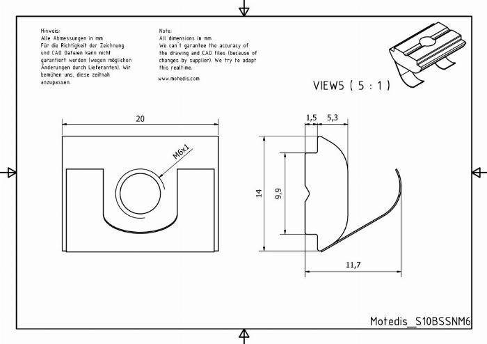 Slotted blocks with spring slot 10