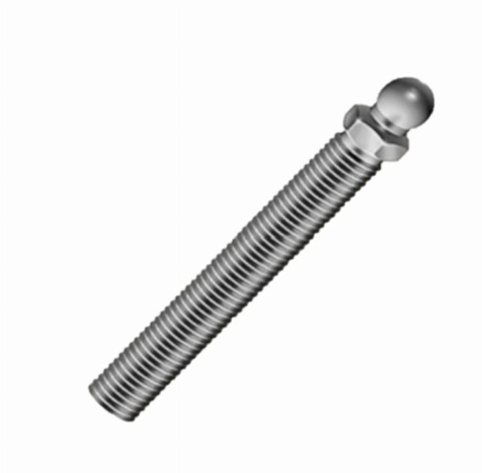 Threaded Rod M6x40 for Swivel Feet, Ball Joint 10  Stee