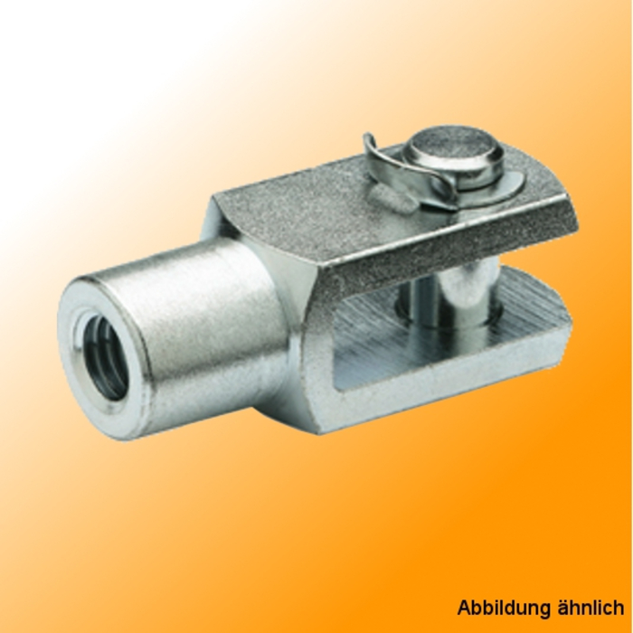 Fork joint 751-6-12-M6-KL steel
