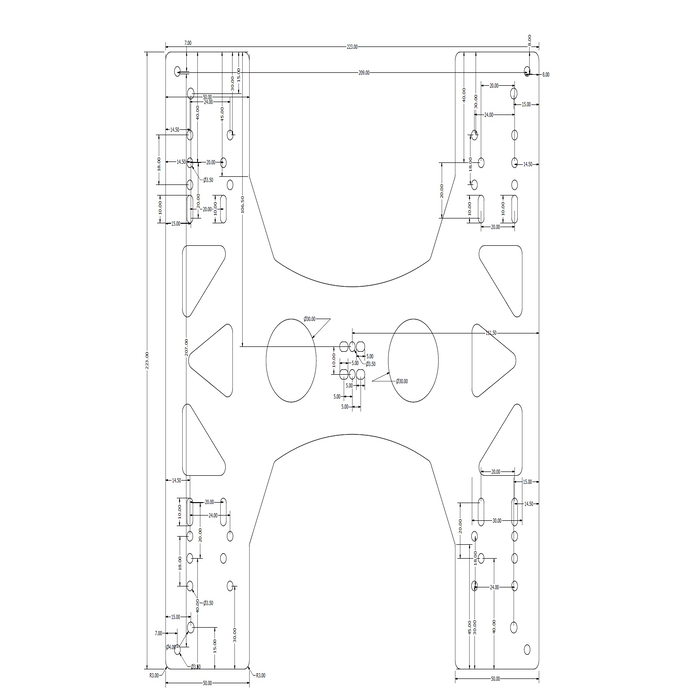 Soporte de cama calefactora Impresora 3D Accesorios Sopo