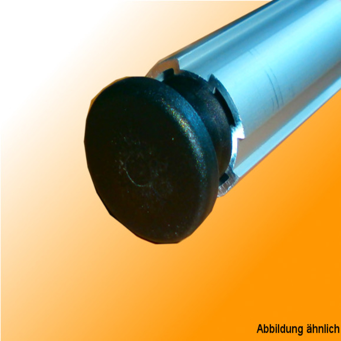Swivel foot for slot circular tube 28 mm