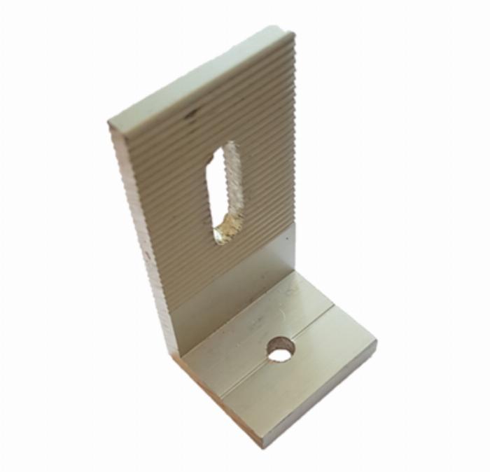 L- escuadra Aluminio 40x80