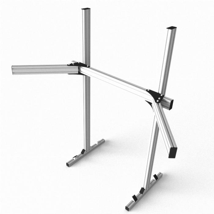 Este configurador le permite personalizar su soporte de monitor simrig.