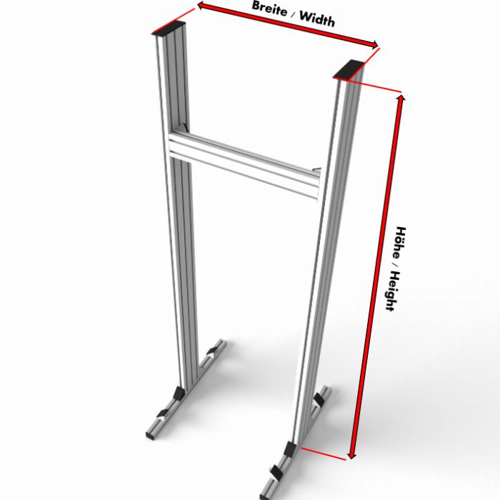 Este configurador le permite personalizar su soporte de monitor simrig.